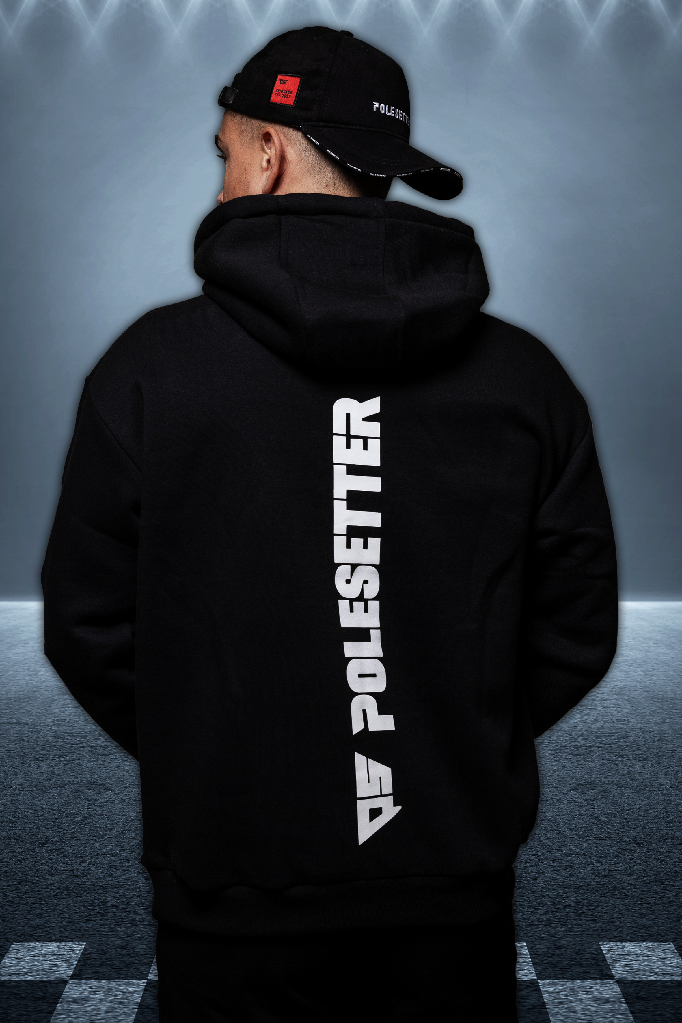 Hoodie mit Backprint