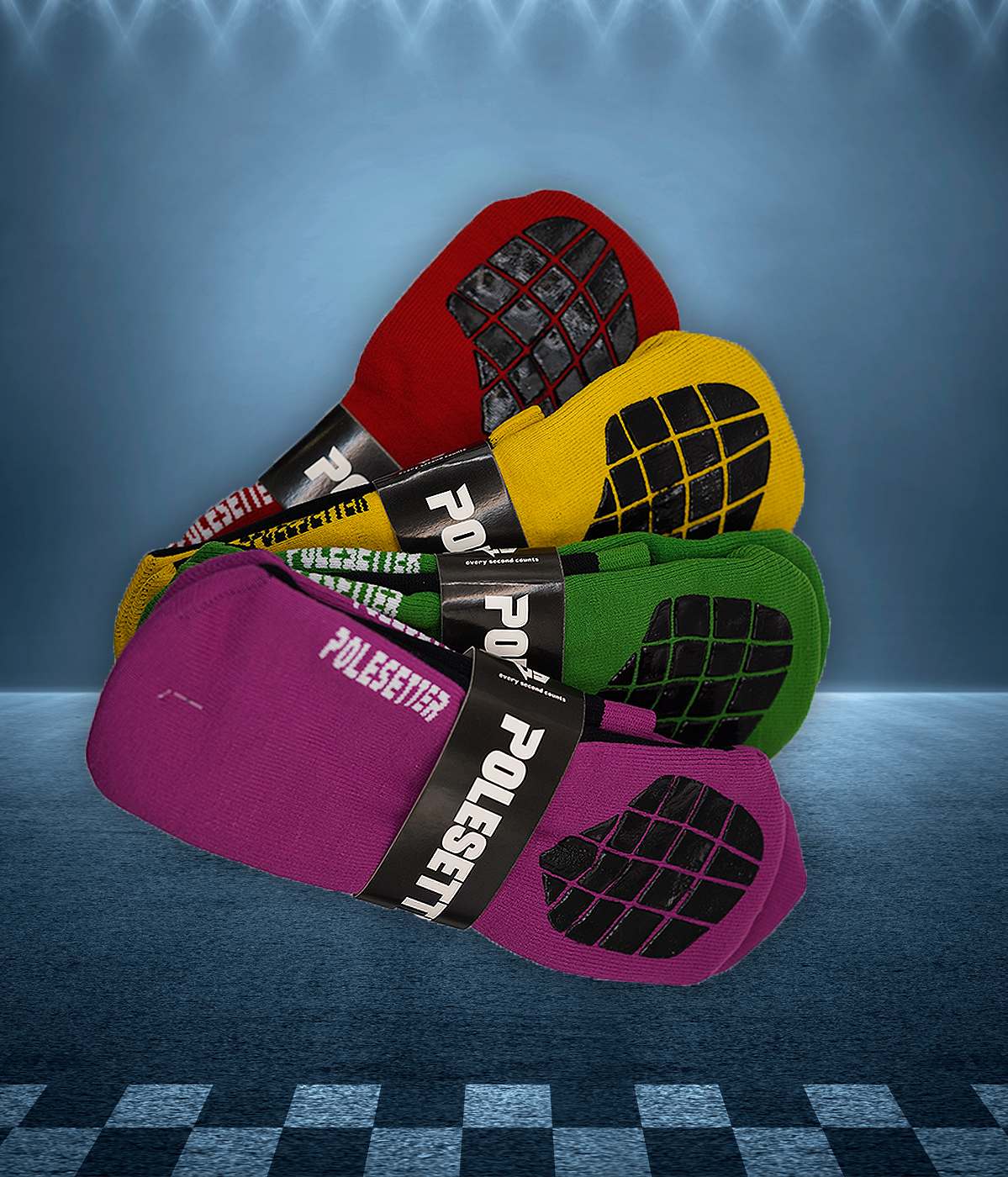 Polesetter Sim Socks READY FOR RACING Bundle