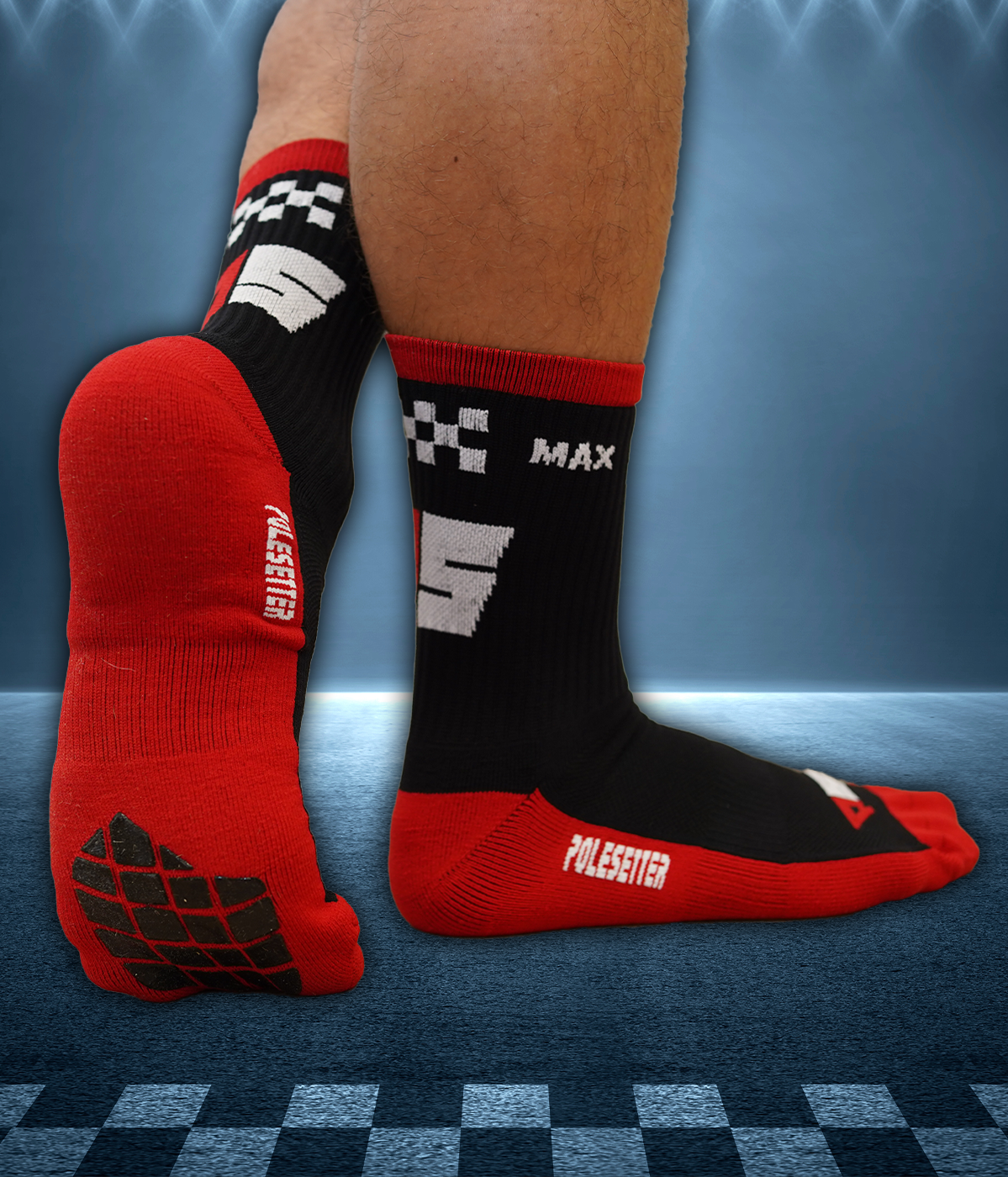 Polesetter Sim Socks READY FOR RACING Bundle